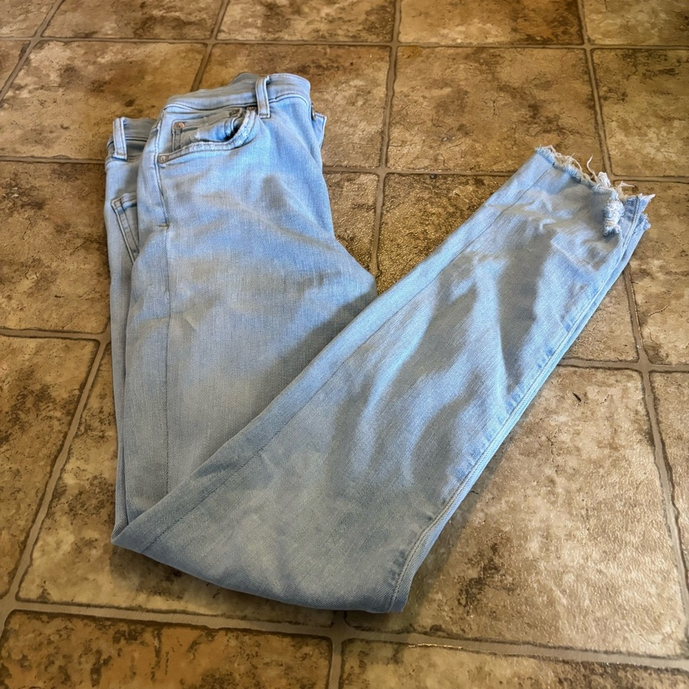 AGOLDE Sophie skinny crop in parallel size 24 - Picture 2 of 5